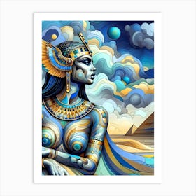 Cleopatra Portrait Artwork 41 Art Print