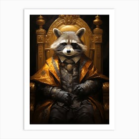 Raccoon 2 Art Print