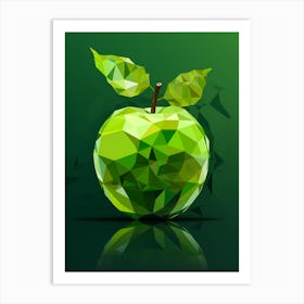 Green Apple Art Print