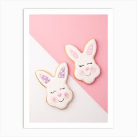 Easter Bunny Cookies 1 Art Print