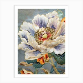 Chinese Peony 22 Art Print