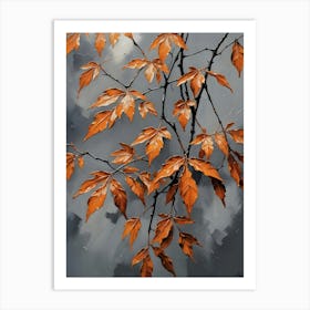 Autumn Leaves Art Print