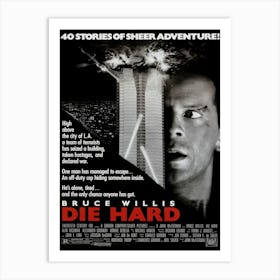 Die Hard Movie Art Print