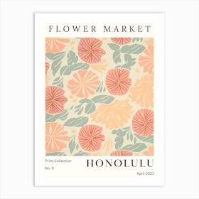 Flower Market 2 Art Print