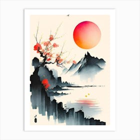 Asian Painting Art Print