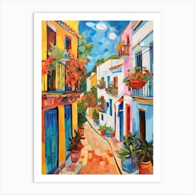 Cadiz Spain 4 Fauvist Painting Art Print