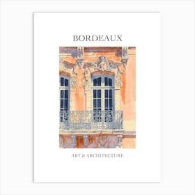 Bordeaux Travel And Architecture Poster 4 Art Print