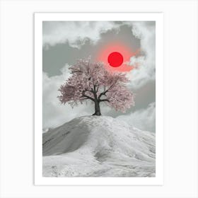 Cherry Blossom Tree 9 Art Print