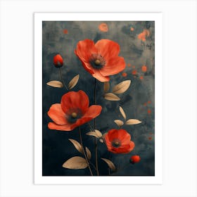 Red Poppies Art Print