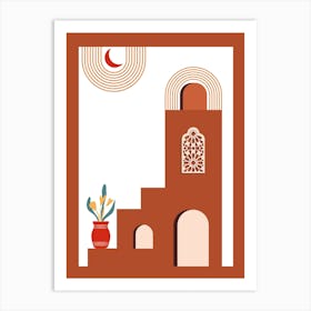 Islamic Building Art Print