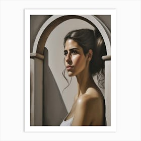 Portrait Of A Woman 2 Art Print