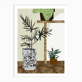 Houseplants Art Print