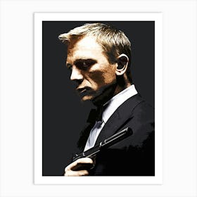 James Bond 2 Art Print