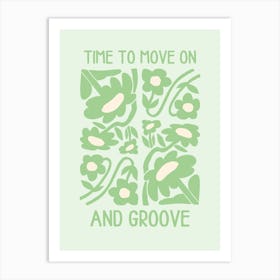 Time To Move On And Groove Affiche