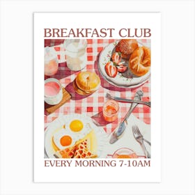 Breakfast Club English Breakfast 3 Art Print