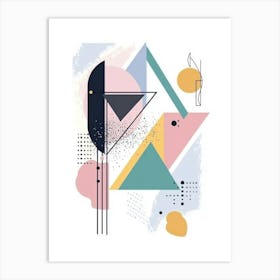 Abstract Geometric Pattern 4 Art Print