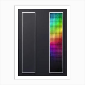 Color Palettes Art Print