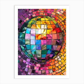 Disco Ball 17 Art Print