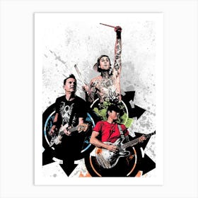 Poster For The Band Art Print