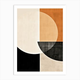 Monochrome Perchtoldsdorf Geometric Symphony Art Print