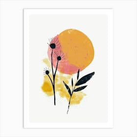 Abstract Watercolor Painting Art Print