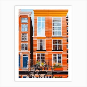 Amsterdam Cityscape Art Print