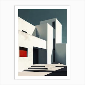 Modern Architecture Minimalist Art Print
