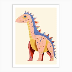 Nursery Dinosaur Art Citipati 2 Art Print