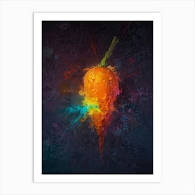 Carrot Canvas Print Art Print