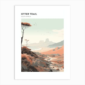 Otter Trail South Africa Hiking Trail Landscape Poster Art Print