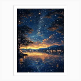 Night Sky 19 Art Print