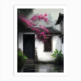 Chinese House Art Print