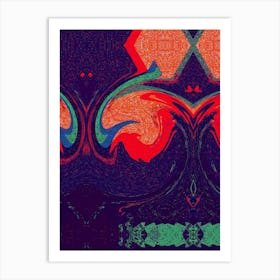 Abstract Painting 42 Art Print