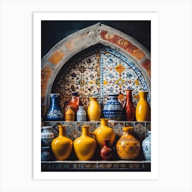 Moroccan Still Life No 6 Art Print