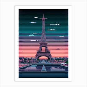 Eiffel Tower 1 Art Print