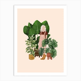 Plant Friends 3 Art Print