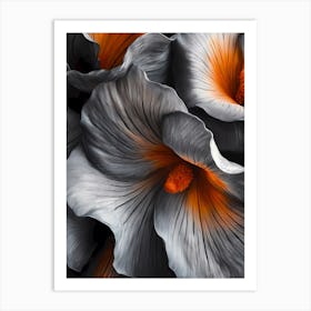 Hibiscus Flowers Art Print