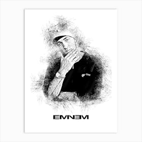 Eminem 2 Art Print