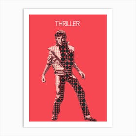 Thriller Michael Jackson Art Print