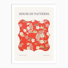 Floral Pattern Poster 66 Art Print