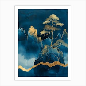 Asian Landscape Canvas Print 5 Art Print