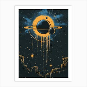 Saturn 2 Art Print