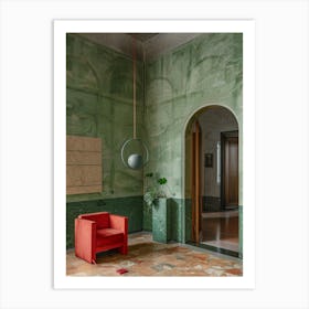 Green Room 2 Art Print