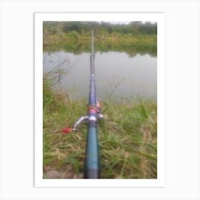 Fishing Rod Art Print