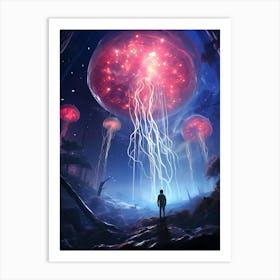 Jellyfish Art Print