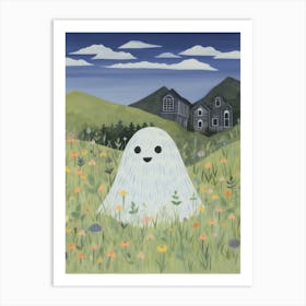 Ghost In The Meadow Art Print