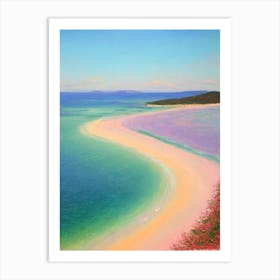 Wineglass Bay Australia Monet Style Art Print