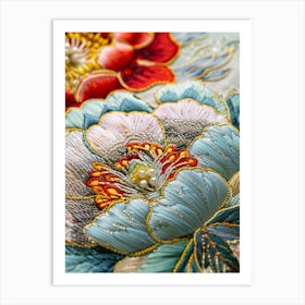 Chinese Embroidery 32 Art Print