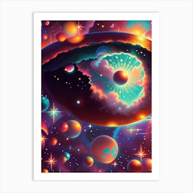 Eye Of The Universe 13 Art Print