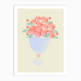 Bouquet Of Flowers 8 Art Print